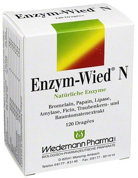 Wiedemann Enzym N Dragees (120 Stk.)