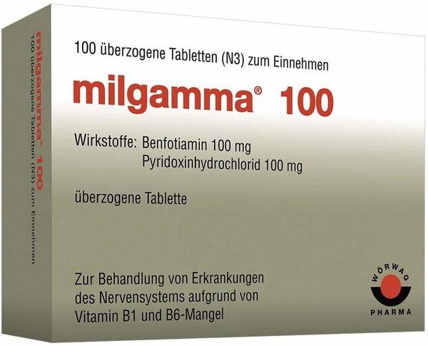 Milgamma 100 mg Dragees (100 Stk.)