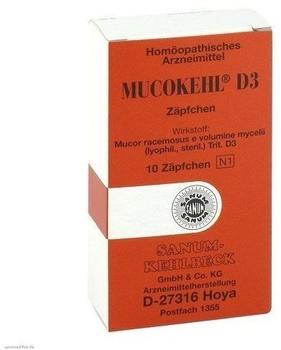Sanum-Kehlbeck Mucokehl D 3 Suppositorien (10 Stk.)