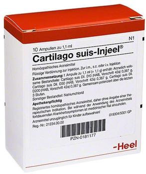 Heel Cartilago Suis Injeele 1,1 ml (10 Stk.)
