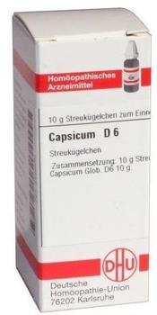 DHU Capsicum D 6 Globuli (10 g)