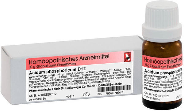 Dr. Reckeweg Acidum Phosphoricum D 12 Globuli (10 g)