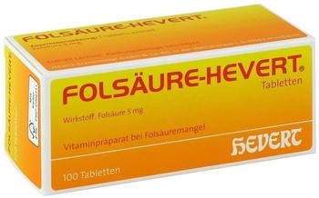 Hevert Folsäure Tabletten (100 Stk.)