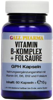 Gall-Pharma Vitamin B-Komplex + Folsäure GPH Kapseln (60 Stk.)