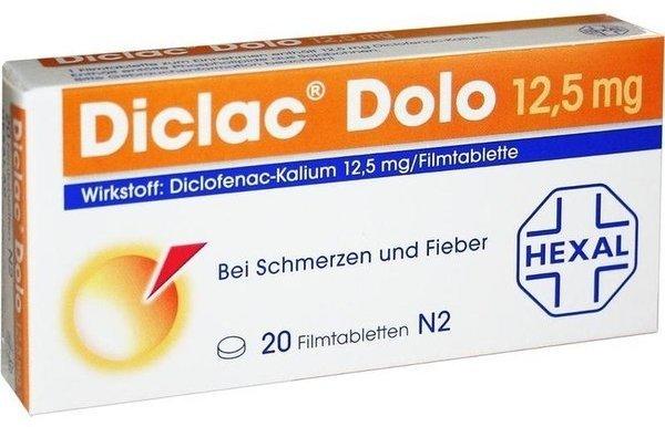 Hexal Diclac Dolo 12,5 mg Filmtabletten 20 St.