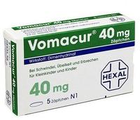 PZN-DE 03879613, Hexal Vomacur 40 mg Z&auml;pfchen 5 stk