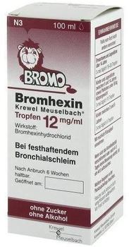 Hermes Arzneimittel Bromhexin K.Meuselb.Trf.12mg/ml 100 ml