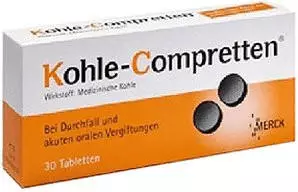 Kohle-Compretten Tabletten (60 Stk.)