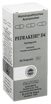 Sanum-Kehlbeck Pefrakehl Kapseln D 4 (20 Stk.)