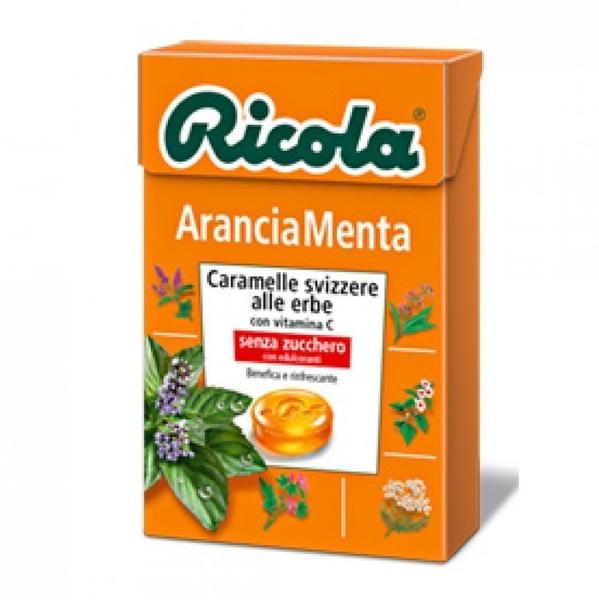 Ricola Orangenminze ohne Zucker (50g)