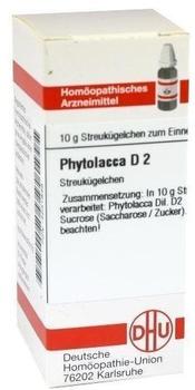DHU Phytolacca D 2 Globuli (10 g)