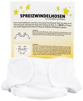 Spreizh&ouml;schen Gewebe F.neugeborene Gr.0 1 St