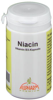 Allpharm Niacin Kapseln (70 Stk.)