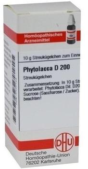 DHU Phytolacca D 200 Globuli (10 g)