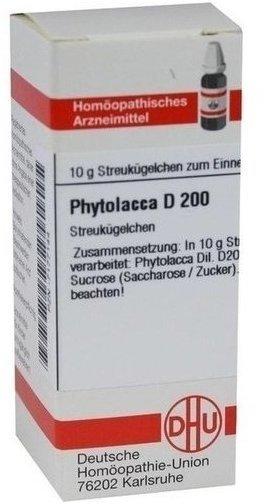 DHU Phytolacca D 200 Globuli (10 g)