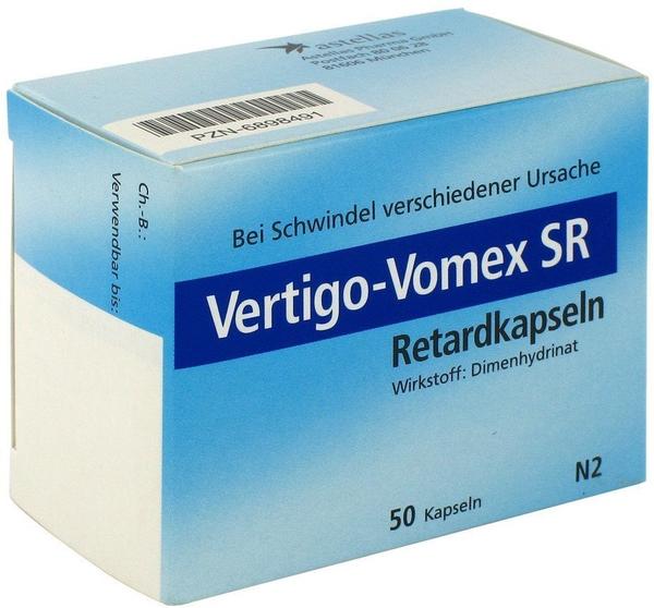 Vertigo Vomex Sr Retardkapseln (50 Stück)