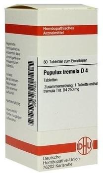 DHU Populus Tremula D 4 Tabletten (80 Stk.)