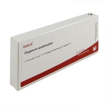 Wala-Heilmittel Organum Quadruplex Ampullen (10 x 1 ml)