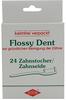 FLOSSY DENT Zahnseide/Zahnst 24 St