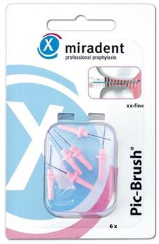 Miradent Pic-Brush Ersatzbürsten pink xx-fein (6 Stk.)