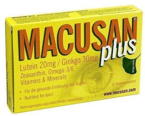 Agepha Macusan plus Tabletten ( 30 Stk.)