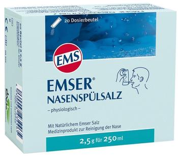 Siemens & Co. EMSER NASENSPÜLSALZ physiologisch Beutel 20 St.