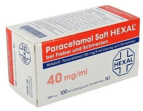 Hexal PARACETAMOL Saft HEXAL 200 mg/5 ml b.Fieb.u.Schme.