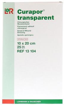 Lohmann & Rauscher Curapor Wundverband Transparent 10 x 20 cm Steril (25 Stk.)