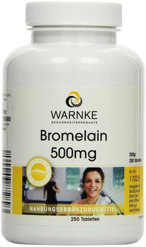 Warnke Gesundheit Bromelain 500 mg Tabletten (250 Stk.)