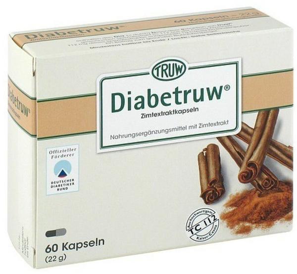 TRUW Arzneimittel Diabetruw Zimtkapseln (60 Stck.)