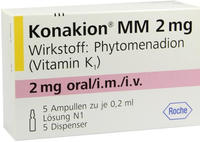 PZN-DE 07125006, CHEPLAPHARM Arzneimittel Konakion Mm 2 mg L&ouml;sung