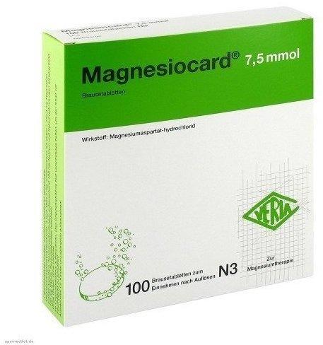 Magnesiocard 7,5 mmol Brausetabletten (100 Stk.)