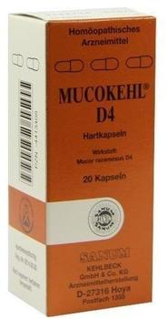 Sanum-Kehlbeck Mucokehl D 4 Kapseln (20 Stk.)