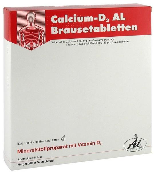 Calcium D3 Al Brausetabl. (100 Stück)