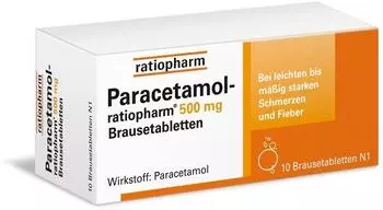Paracetamol 500 Brausetabletten (10 Stk.)