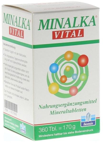 Biomin Pharma Minalka Tabletten (360 Stk.)