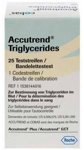 Accutrend Tg Teststreifen (25 Stk.)