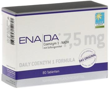 Life Light ENADA Coenzym1 - N.A.D.H 7,5 mg Tablettem (80 Stk.)