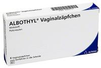 Albothyl Vaginalz&auml;pfchen 90 mg 6 St