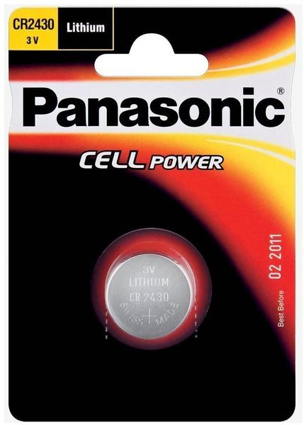 Panasonic Knopfzelle CR2430 Batterie 3,0 V 285 mAh