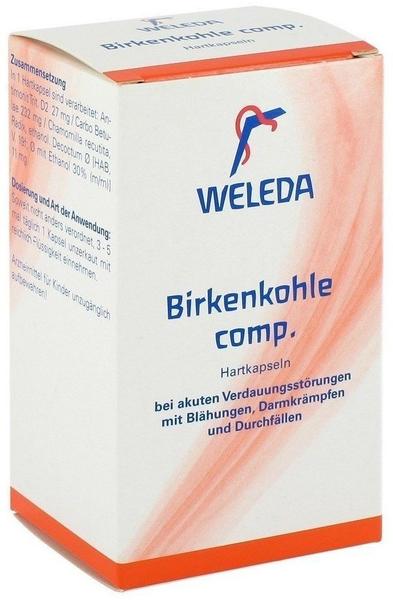 Weleda Birkenkohle Comp. Kapseln (50 Stk.)