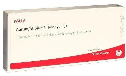 Wala-Heilmittel Aurum/Stibium/Hyoscyamus Ampullen (10 x 1 ml)