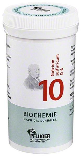 A. Pflüger Biochemie 10 Natr Sulf D 6 Tabletten (400 Stk.)