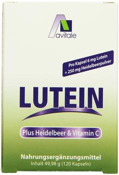 Avitale Lutein Kapseln 6 Mg + Heidelbeer (120 Stk.)