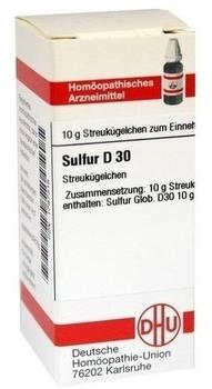 DHU Sulfur D 30 Globuli (10 g)