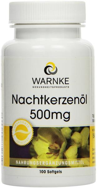 Warnke Gesundheit Nachtkerzenöl Kapseln 500 mg (100 Stk.)