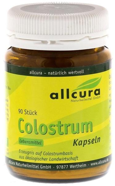 Allcura Colostrum Kapseln 300 Mg (90 Stk.)