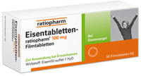 PZN-DE 06958537, Eisentabletten ratiopharm 100mg