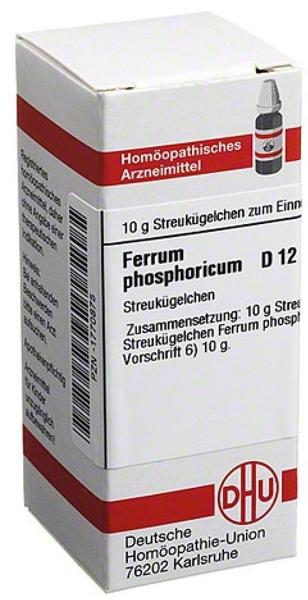 DHU Ferrum Phos. D 12 Globuli (10 g)