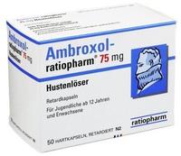 Ambroxol-ratiopharm 75 mg Hustenl&ouml;ser Retardkapseln 50 St